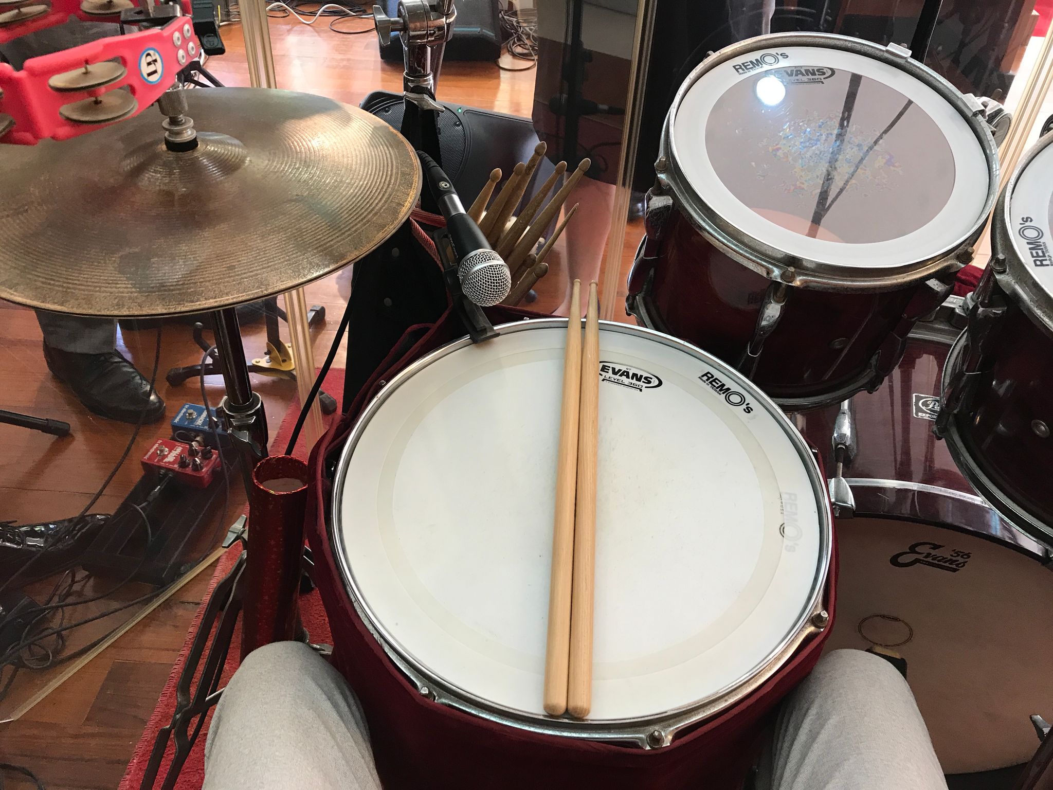 Drumming in the Studio