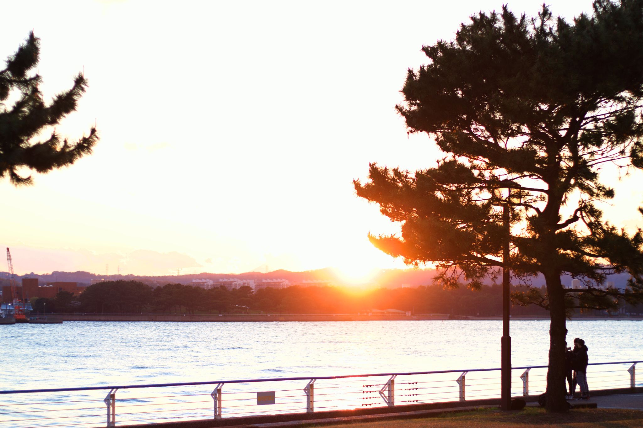 Sunset on the River