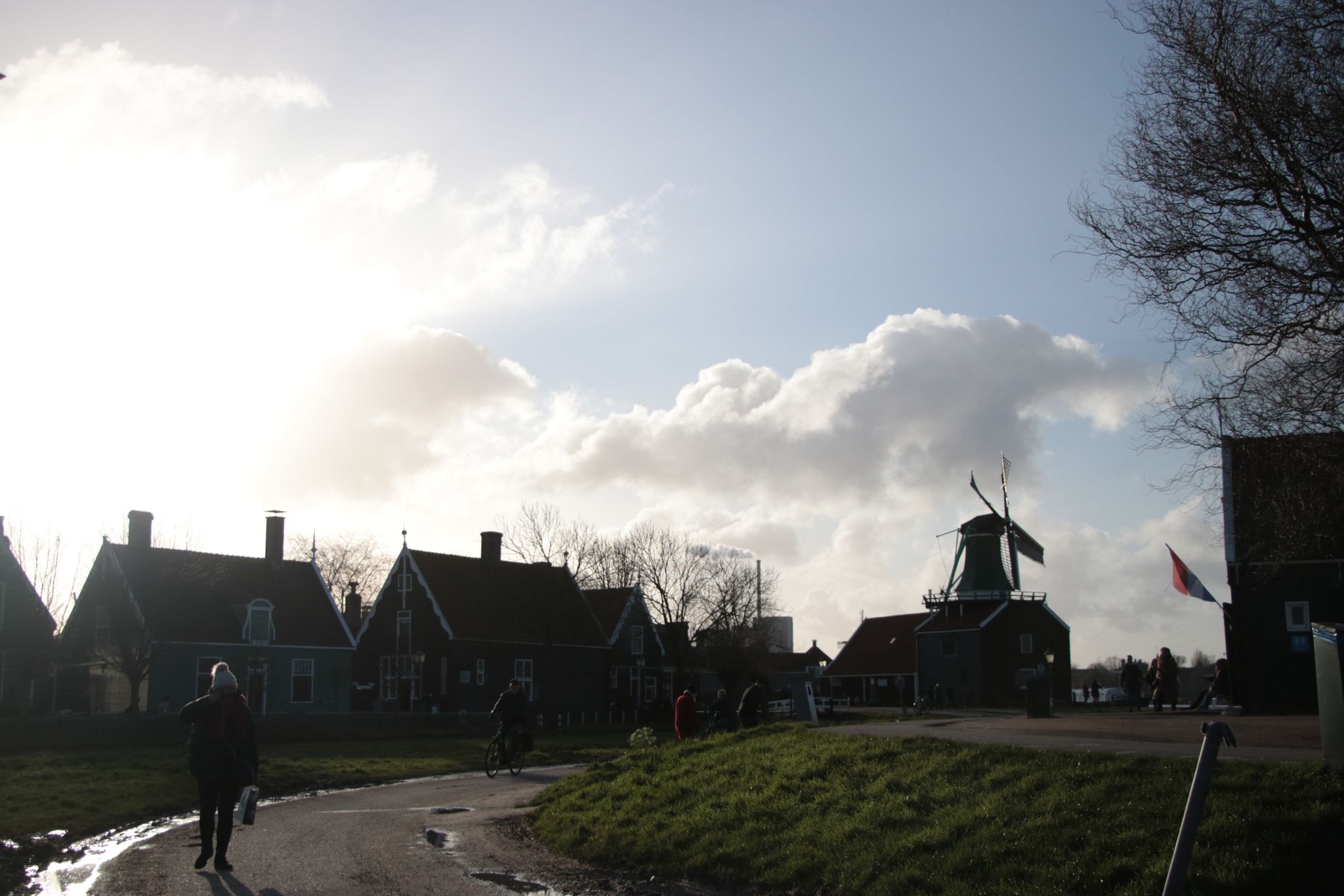 Sunset in the Village