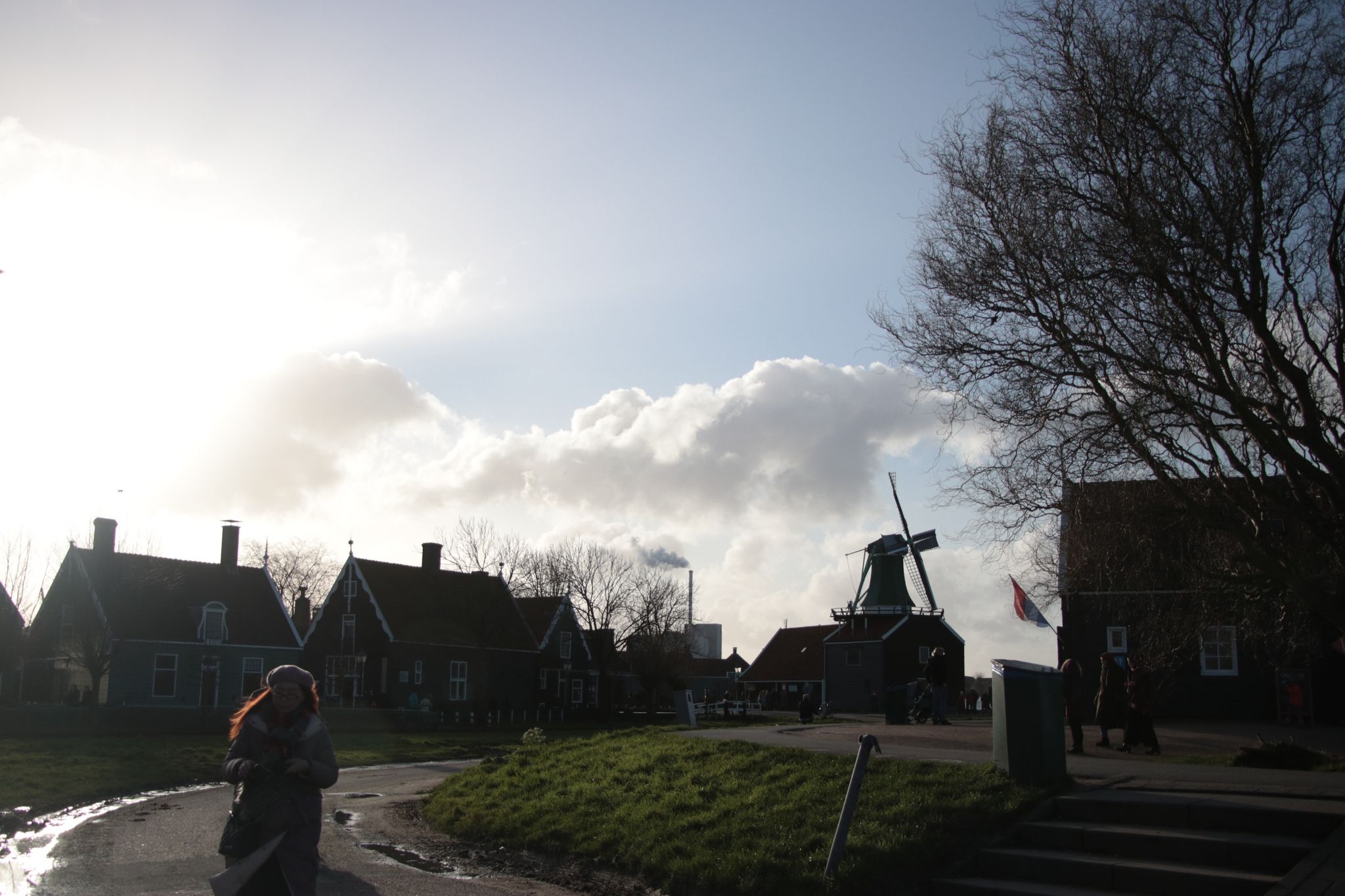 Sunset in the Village