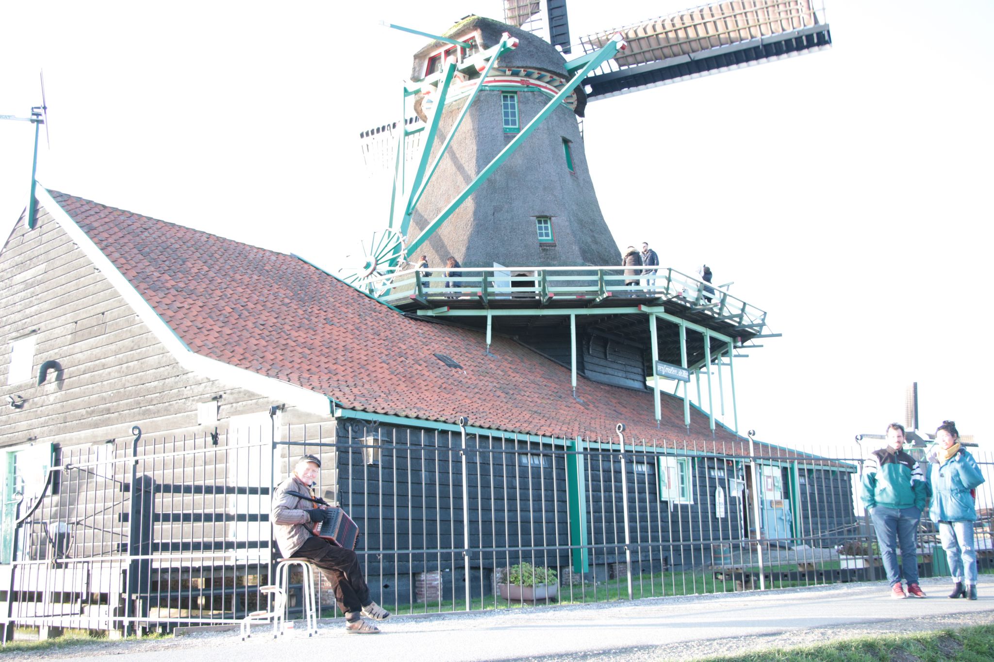 Windmill in the Background