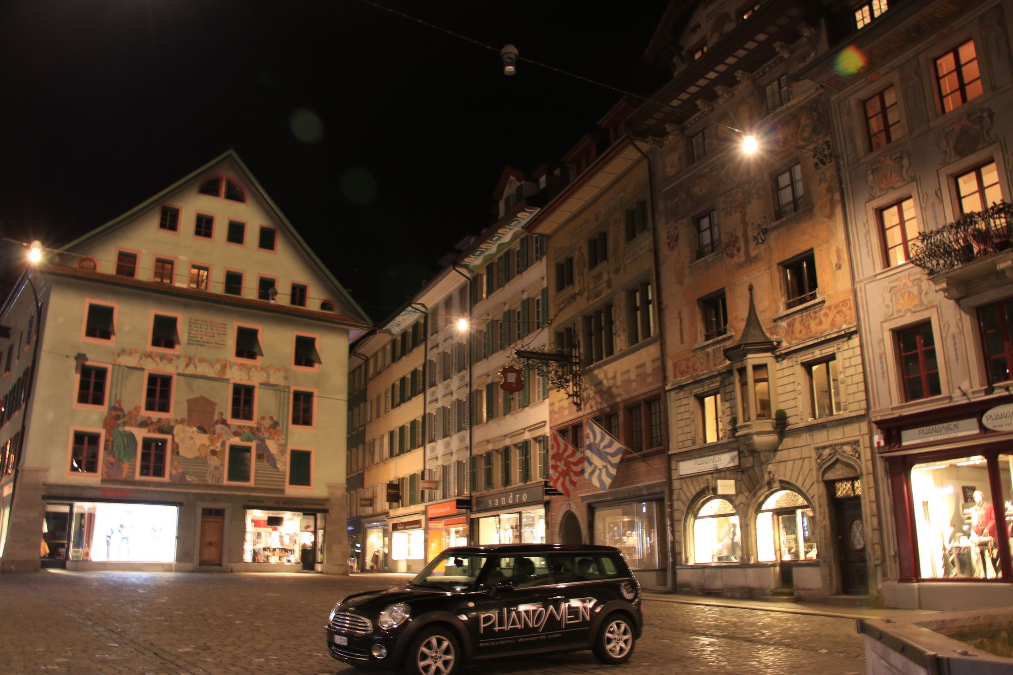 Moonlight in the Old Town