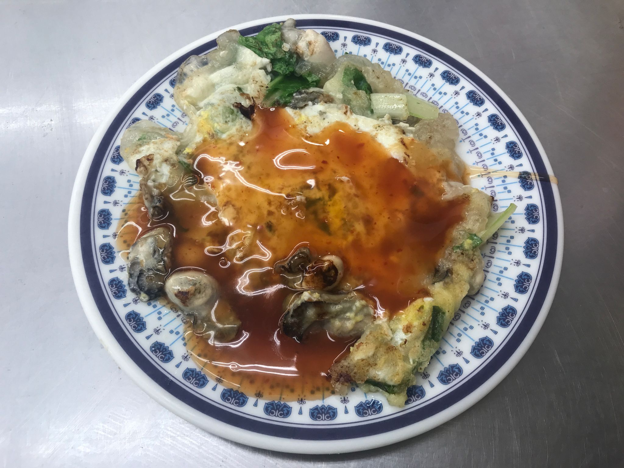 Mysterious Oyster Omelet