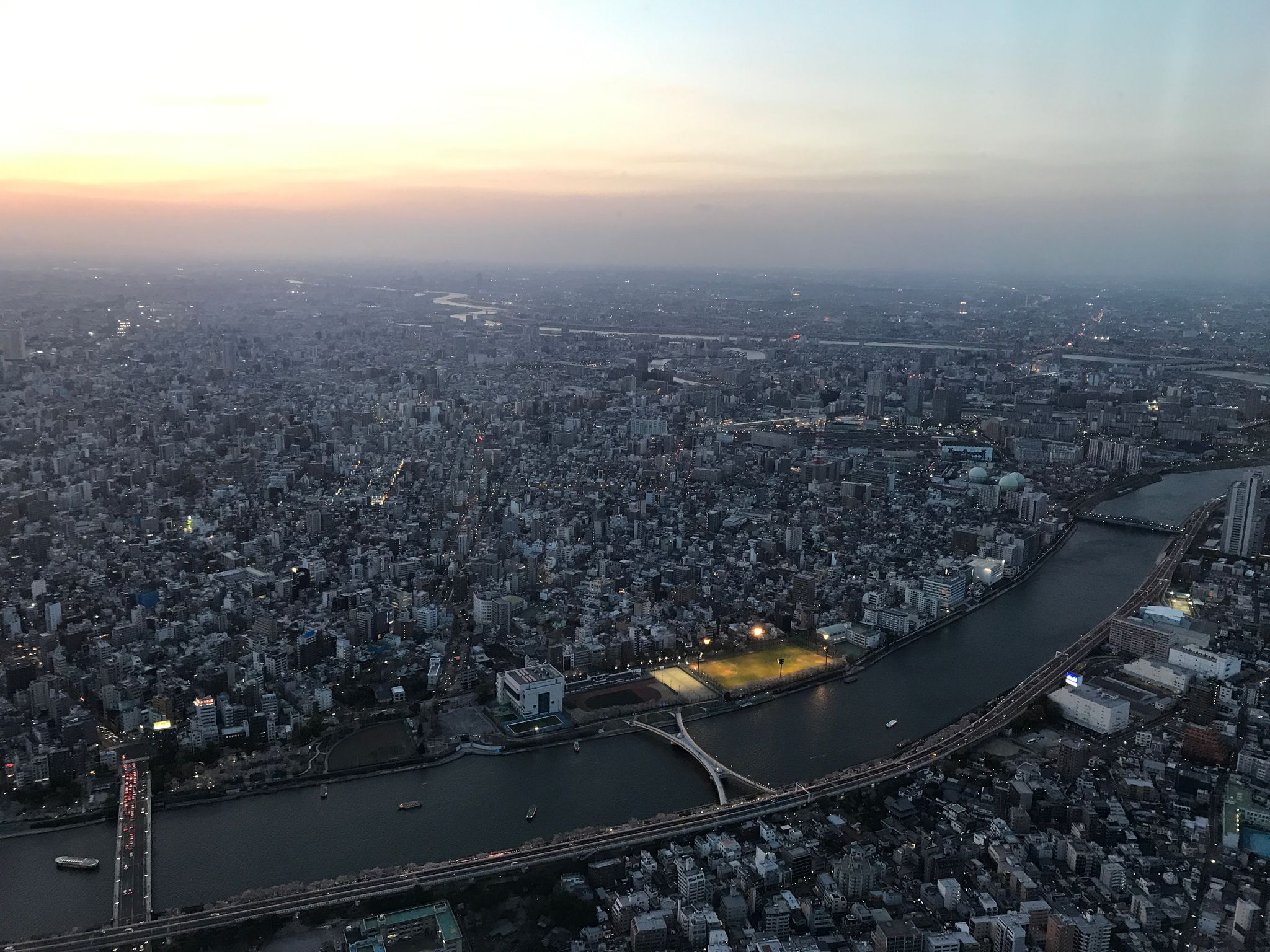 Sunset in Tokyo