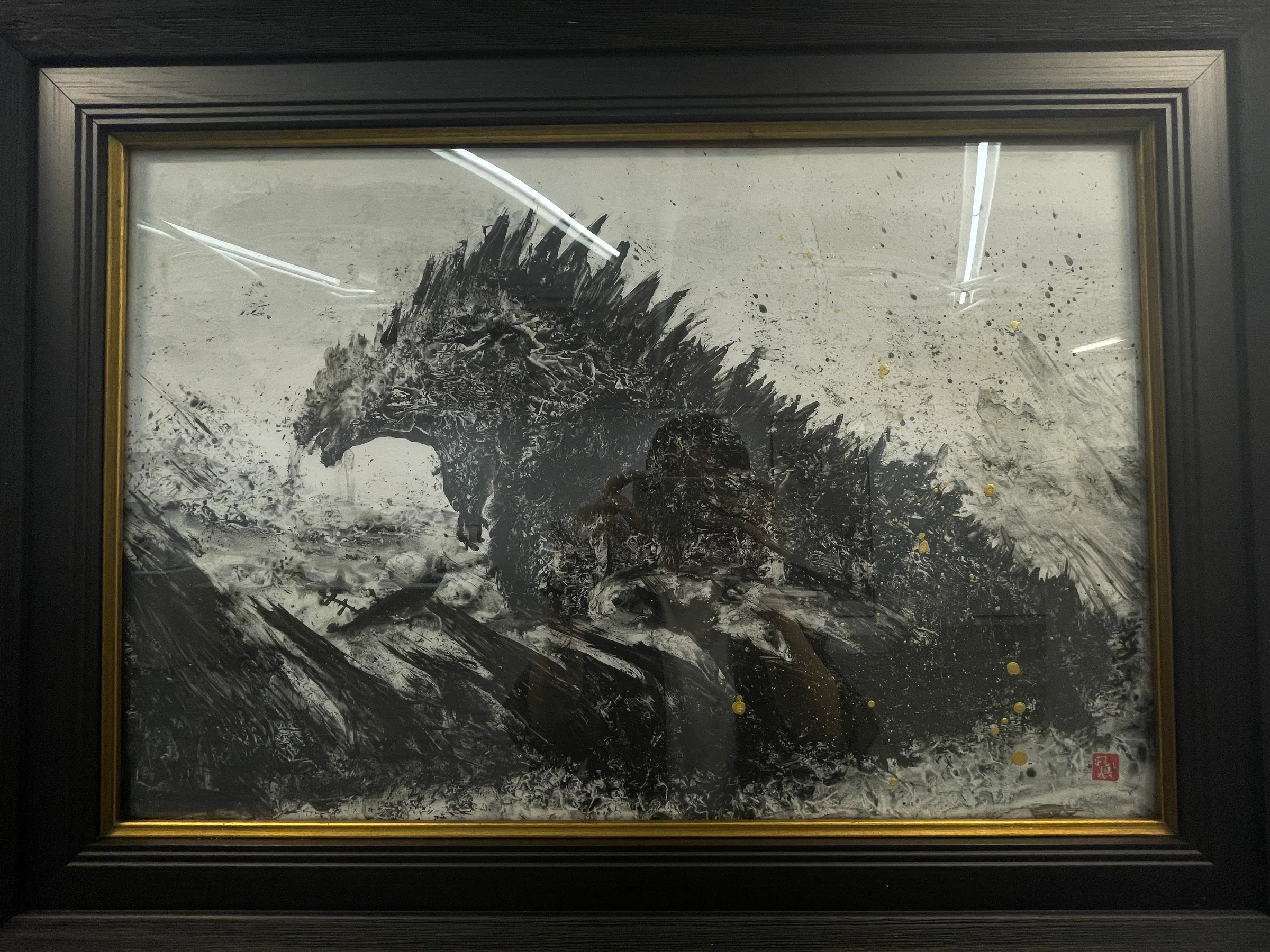 Godzilla in Ink