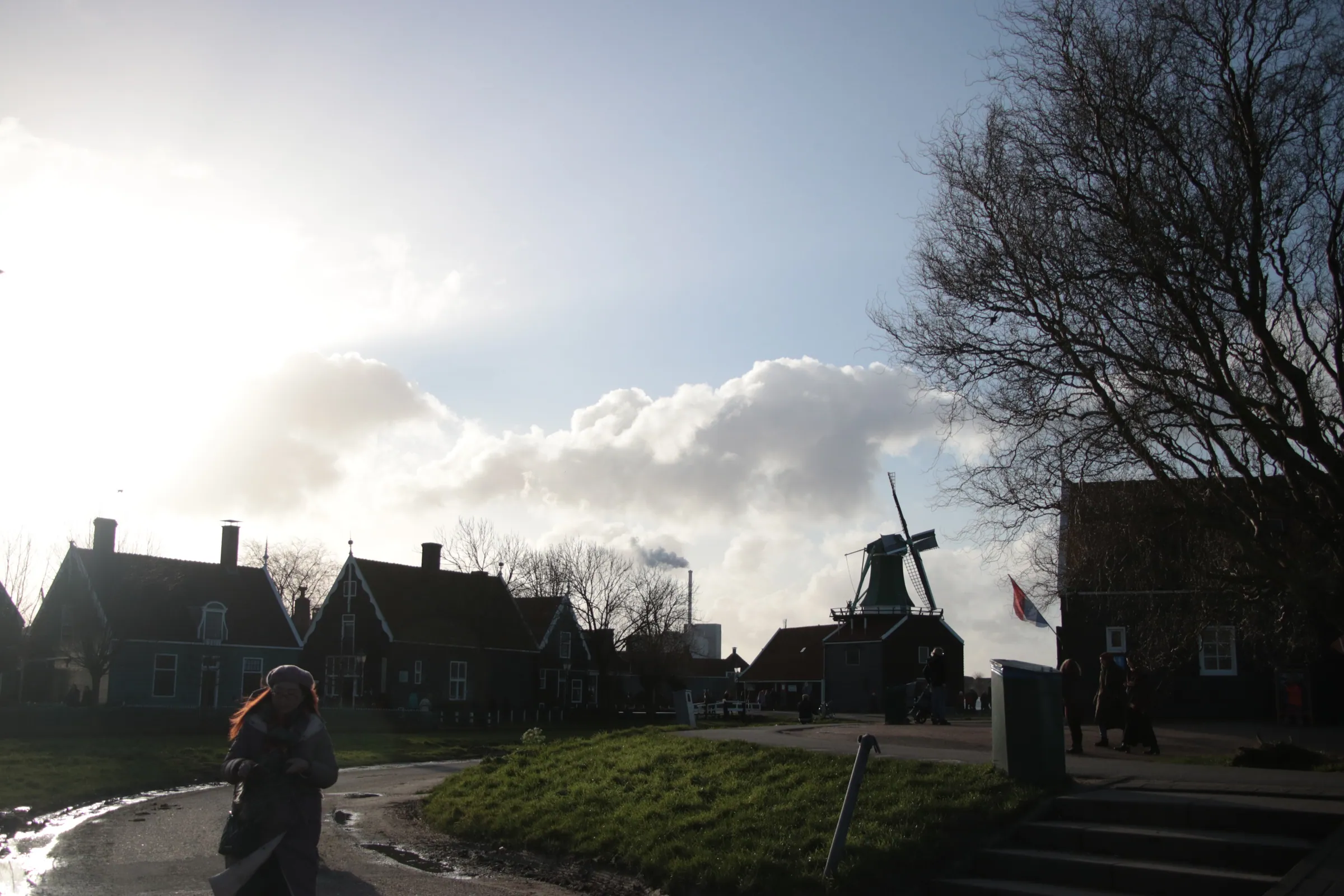Sunset in the Village
