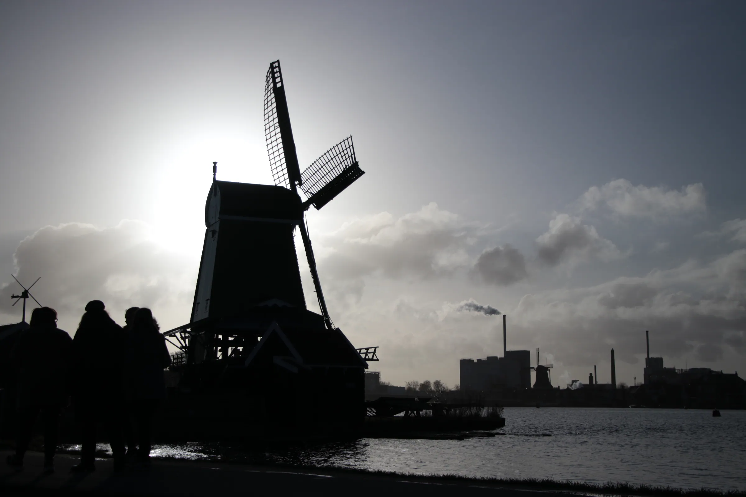 Windmill Silhouette