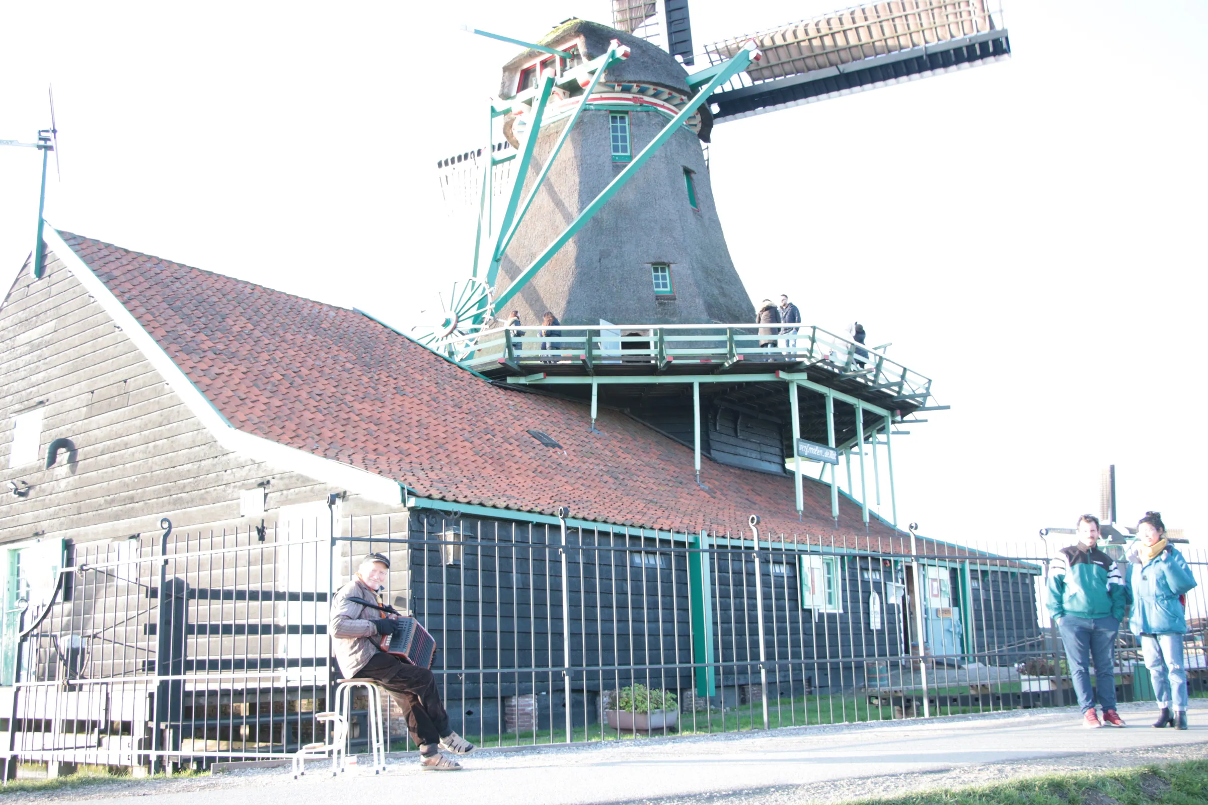 Windmill in the Background