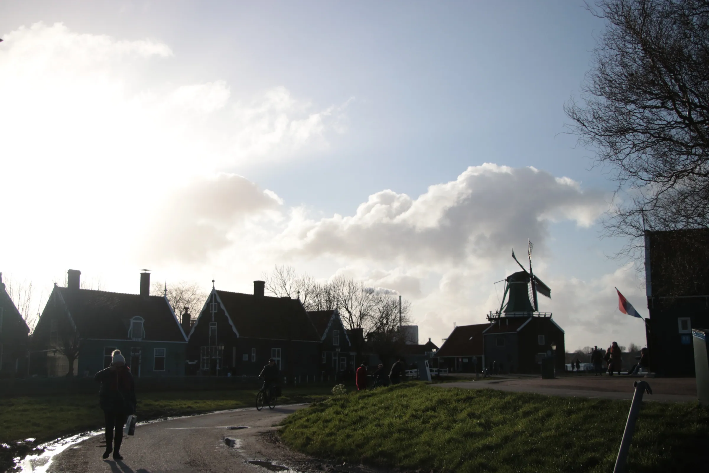Sunset in the Village