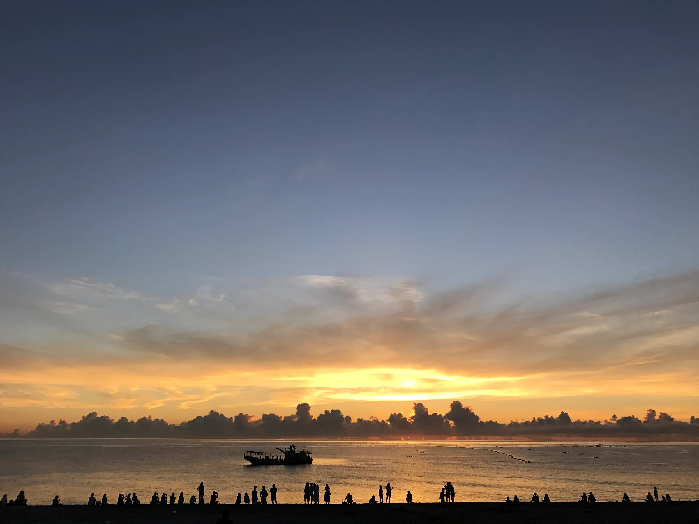 Boat Against the Dawn