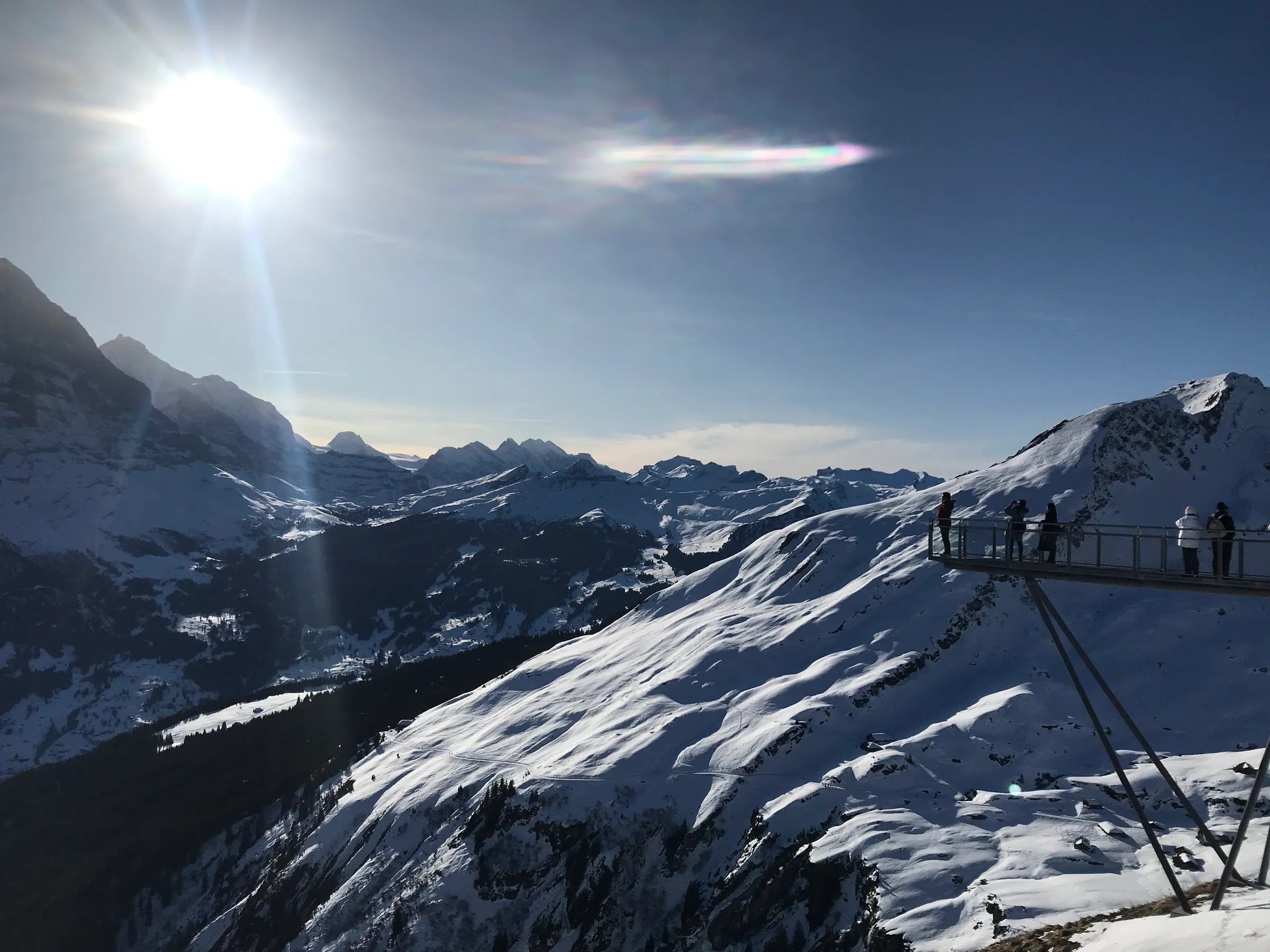 Sunburst Above the Valley