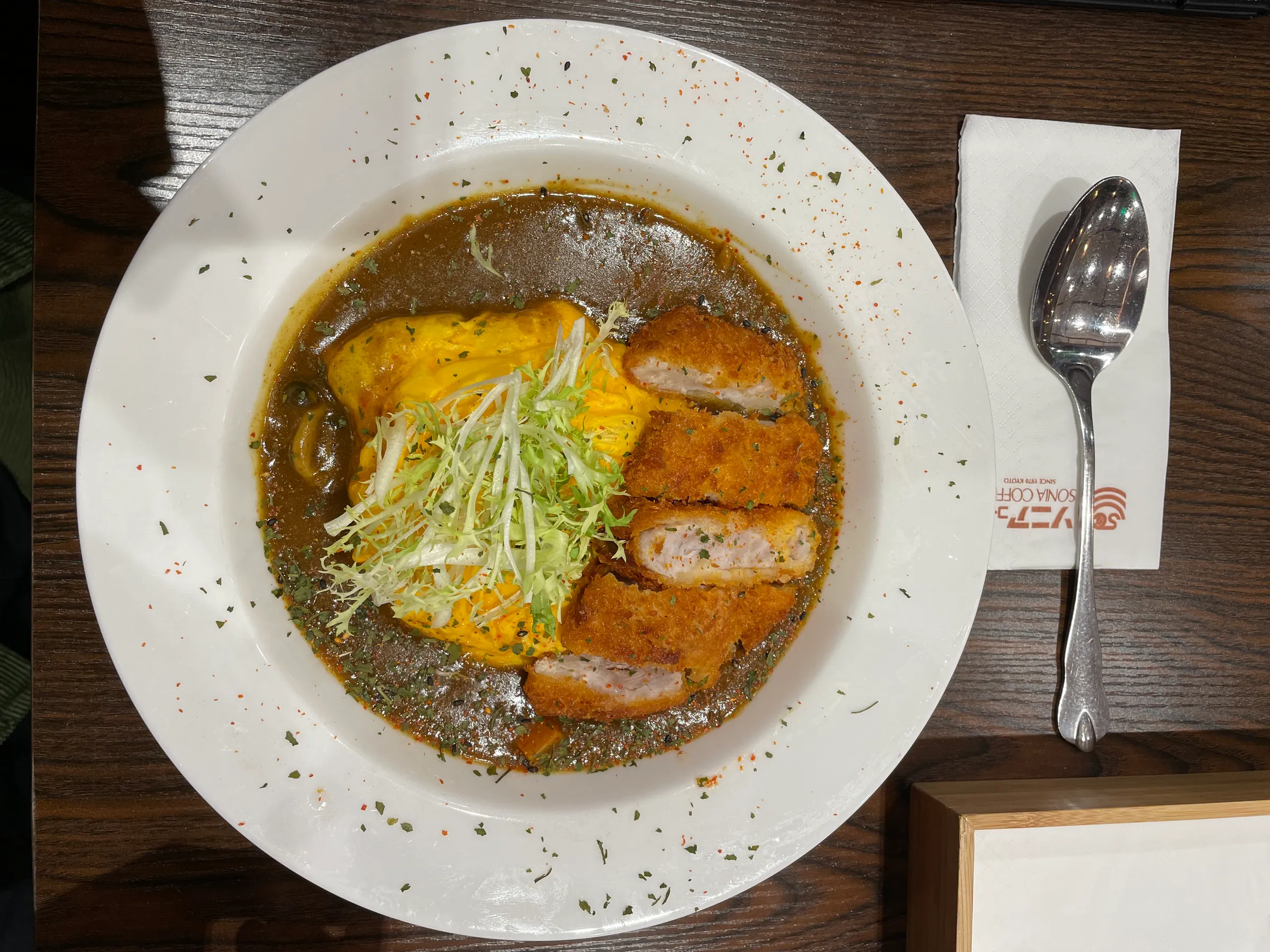 Katsu Curry Omelette